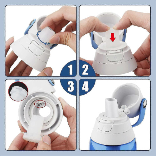 (4pcs)Bite Valve Replacement Compatible With Brita Water Bottle & Brita Filter Water Bottle Replacement Mouthpiece - Ri 2