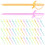 200pcs Plastic Cocktail Sword Picks Party Fruit Picks Sword Shaped Appetizer Picks 2