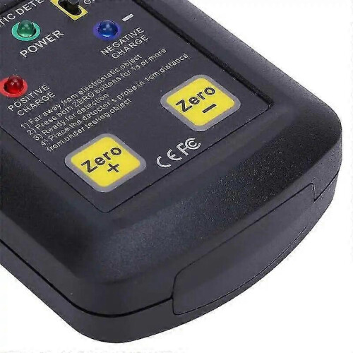 O testador de tensão eletrostática JED100 é compatível com a medição de eletricidade estática em tecidos não tecidos. 2