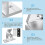 Solar Panel Bracket Accessories Adjustable Photovoltaic Holder Solar Panel Aluminium Alloy Bracket 5
