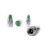 4 stuks bandenspanningsmeter ventieldopjes sensorindicator 4