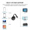 Dongle de TV HD 1080P com Wi-Fi, compatível com HDMI, espelhamento de tela e MiraScreen para Google iOS, Android e AirPlay. 4