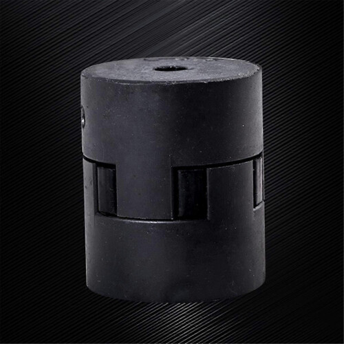 2Sets Flexible 3Pcs Coupling Coupler and Rubber Spider Jaw Coupling for Wood Splitter Mixing Indust 2