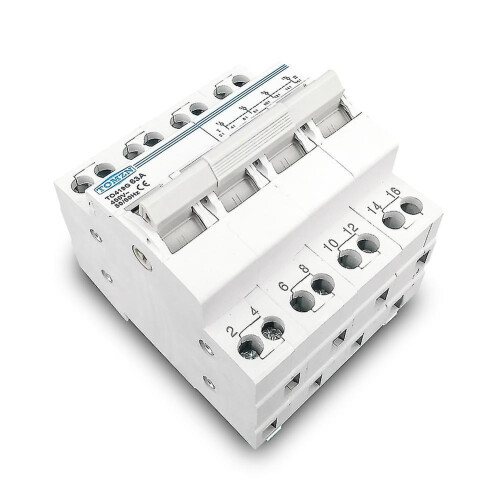 4p 63a 3 Phase Manual Transfer Isolating Switch Interlock Circuit Breaker 2