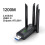 Προσαρμογέας USB WiFi 1200Mbps με διπλή ζώνη και 4 κεραίες 3
