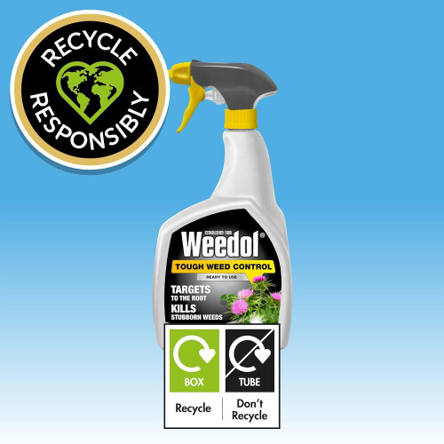 Weedol Tough Weed Control 1L | Ready to Use systemic Spray 1