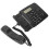 Black Corded Desktop Telephone with Caller ID and Semi Hands-Free Function 5