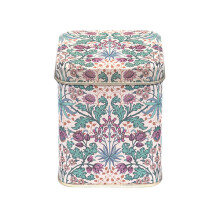 William Morris Arts & Crafts Hyacinth Small Square Storage Tin