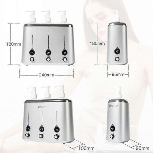 Aquecedor de frasco de óleo com tela LED compatível com equipamentos de spa 2