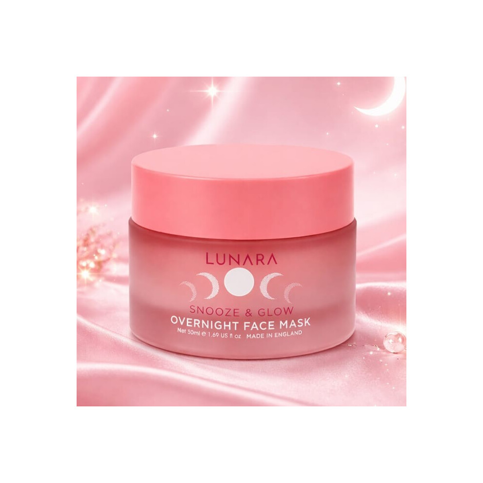 Lunara Snooze & Glow Overnight Face Mask 50ml