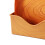 6 Pcs Square Wood Grain Serving Dish Organizer 9