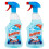 2 Windolene Window Cleaner Glass Shiny Surfaces With Vinegar 750ml 1