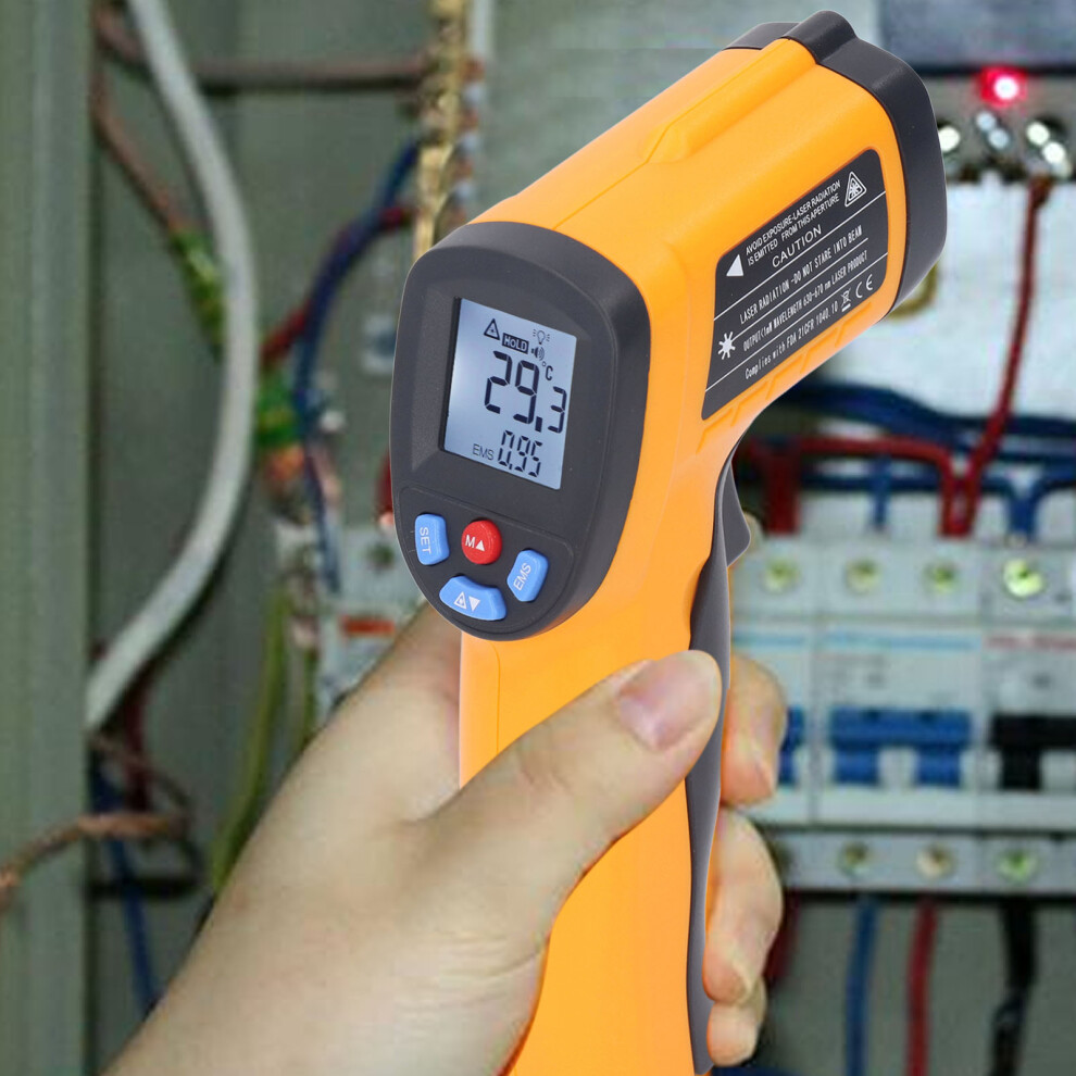 Infrared Thermometer Gun Snt550 Abs -50C-550C 7611393449784