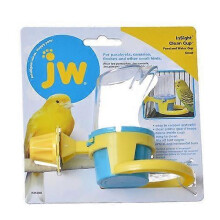 JW Pet Insight Clean Cup Feed & Water Cup, Small (2" Diameter x 3" Tall)