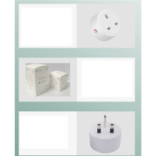 3X Tuya Zigbee Socket 16A Home Powers Monitor Powers Outlet Life Voice Control Alexa Timing DIY UK Plug