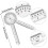 12 Inch Goniometer,Transparent Orthopedic Angle Ruler 4