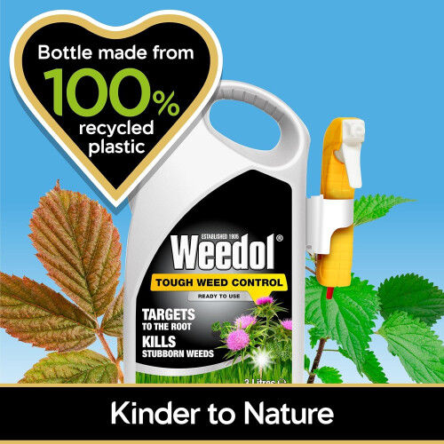 Weedol Tough Weed Control 3L | Ready to Use Systemic Spray 1