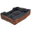 Actiaspet Faux Fur Pet Bed Brown/Grey (Medium) 4
