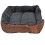 Actiaspet Faux Fur Pet Bed Brown/Grey (Medium) 7