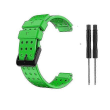 (green) Strap For Garmin Approach S20 Monochrome Watchband For Garmin Approach S20 S5 S6 Silicone Replacement Fashion Wristband For Garmin