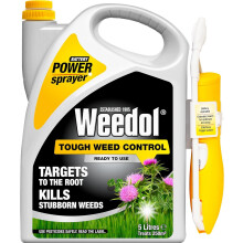Weedol Tough Weed Control 5L | Battery Power Systemic Spray