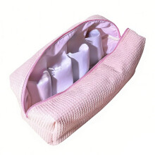 (1 Pcs)Large Capacity Hair Dryer Bag - Waterproof Travel-Pink