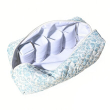 (1 Pcs)Large Capacity Hair Dryer Bag - Waterproof Travel-Blue