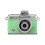 Compact 32G Mini Camera Expandable Memory for Travel and-Purple 2