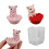 Silicone Pig Basket Embossed Mold Suitable for Resin Planter 7