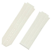 (White)Watch Band Compatible Hublot Big Bang Silicone 24mm 25mm Waterproof Men Watch Strap Chain Watch Accessories Rubber Watch Bracelet Chain