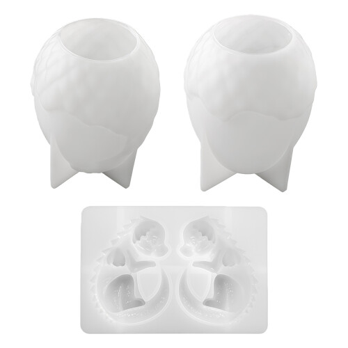 Flexible Silicone Mould for Glowing Eggs Night Light-Few scales 1