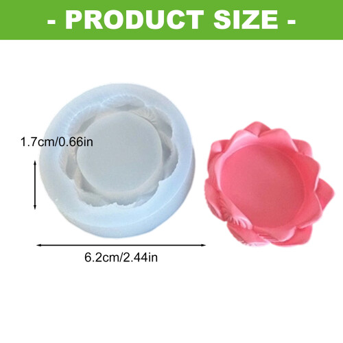 Moule polyvalent en forme de fleur en silicone pour une 2