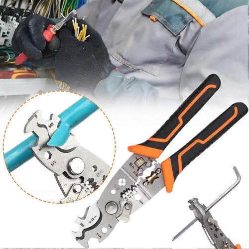 28 in 1 Multifunctional Cable Stripper Stainless Steel Wire Stripping Tool 1