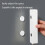 (1pcs, Red) Magnetic On Wall Mounted Remote Control Holder Home Office Space Saving 5