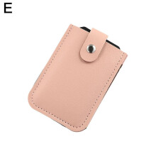 (Pink) Multi-card Slot Purse Credit Card Holder Bags Money Bag Coin Purse Small Wall
