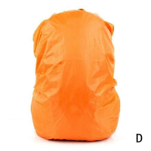 (Orange) Waterproof Backpack Rain Cover Camping Cycling Hiking Protector 30-40