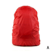 (Red) Waterproof Backpack Rain Cover Camping Cycling Hiking Protector 30-40