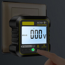 AC10+ 10A/16A Socket Tester LCD Backlit Black
