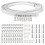 (1m) 1-5 Meters Bendable Ceiling Curved Curtain Track Flexible Ceiling Curtain - RIpj 1