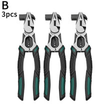 (B) Multi Functional Labor-saving Wire Pliers Wire Breaking Pliers with Hammer Head