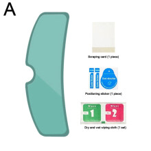 (Inside anti fog film) Motorcycle Helmet Anti-fog Film Rain Film Durable Nano Coating Sticker Film
