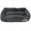 Actiaspet Faux Fur Pet Bed Black/Grey (Medium) 1