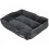 Actiaspet Faux Fur Pet Bed Black/Grey (Medium) 4