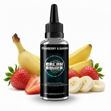 Strawberry and Banana 100ml E-Liquid No Nicotine Vape
