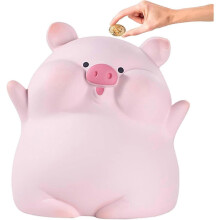 Piggy Bank,unbreakable Plastic Money Bank,coin Bank for Girls And Boys,cute Pig Piggy Banks,practical Gifts for Birthday,christmas,baby Shower,adults