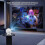 (UK plug) 360 Degree Portable 4K Projector Smart Home Theater Projector with Android 11, Multi-Device Connectivity, and Remote Control 3