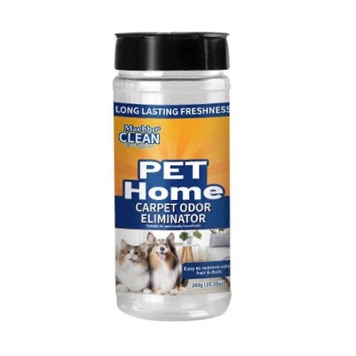 (Orange) 300g Carpet Deodorizing Powder Deodorizer Quick-Dry Formula For Pet Deodorization Cat litter Boxes Carpets Etc