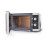 Sharp 20L Microwave Oven with Manual Dial Controls Turntable 800W - YC-MS01U-P 4