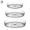 (Black S)Rotating storage rack large, medium and small sets storage complete 1