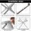 16" Portable Outdoor Fire Pit, Collapsible Steel Mesh Chimney 3